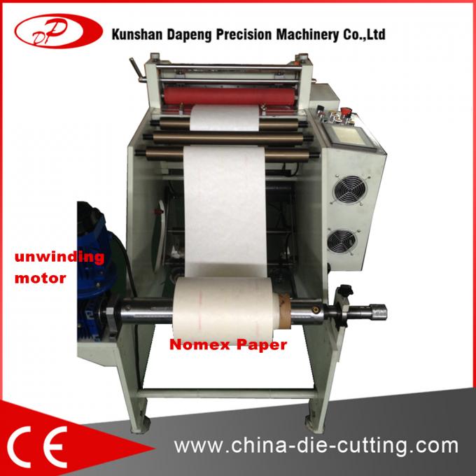 precision paper roll to sheet cutting machine with slitting function