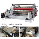 1000mm roll diameter 600mm rewinding diameter Meltblown cloth Slitting rewinder