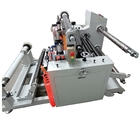 Automatic PLC control differential shaft automatic tension control 650mm paper roll slitter PE film slitter rewinder