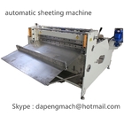 PLC control 1000mm/1400mm width non--woven fabric roll to sheet cutting machine