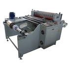PLC control 1000mm/1400mm width non--woven fabric roll to sheet cutting machine