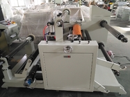 Automatic PLC control differential shaft automatic tension control 650mm paper roll slitter PE film slitter rewinder