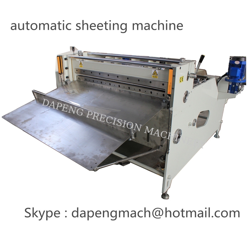 automatic roll to sheet cutting machine for PET, PC, PVC, PCB, FPC