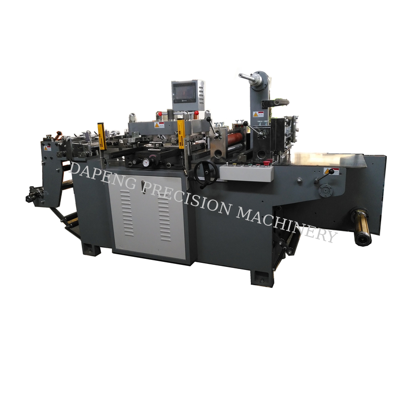 Automatic Flat Bed Adhesive Label Die Cutting Machine have die cutting area 320*300mm